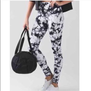 Lululemon fullon luon tie dye wunder under legging